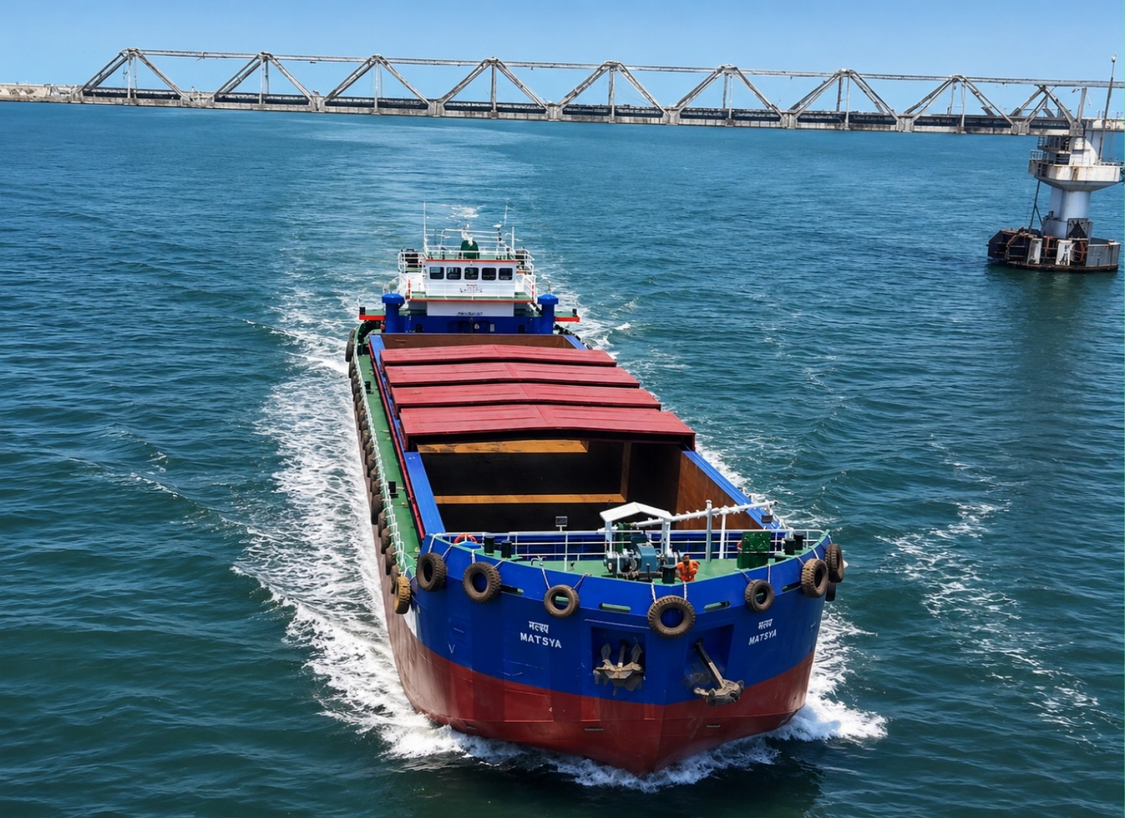 74 m  (2,350 DWT)